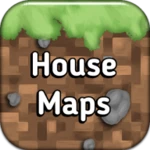 house maps for minecraft: pe android application logo